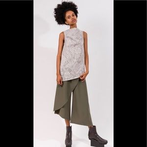 Carol Young Undesign Asymmetrical Tunic Top S